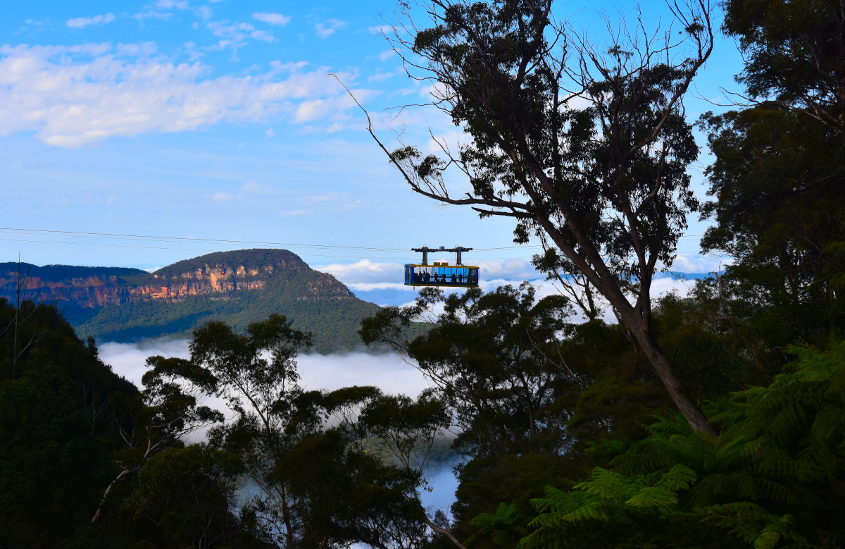 Katoomba, Scenic World. Image: katacarix / Shutterstock