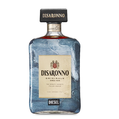 Disaronno wears Diesel