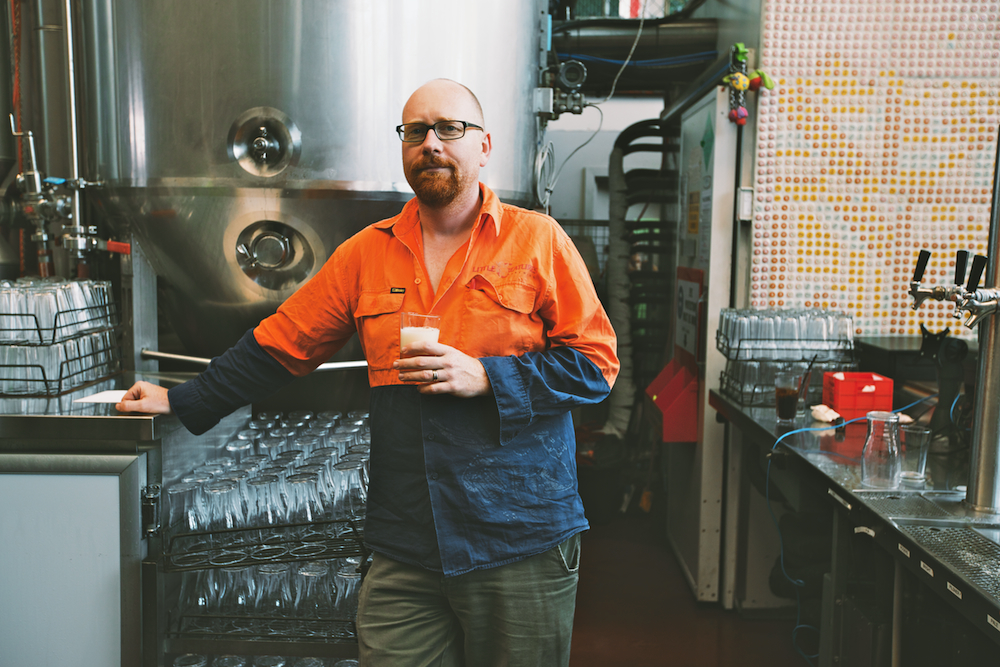 Russ Gosling at Fremantle Brewery. Image: Supplied