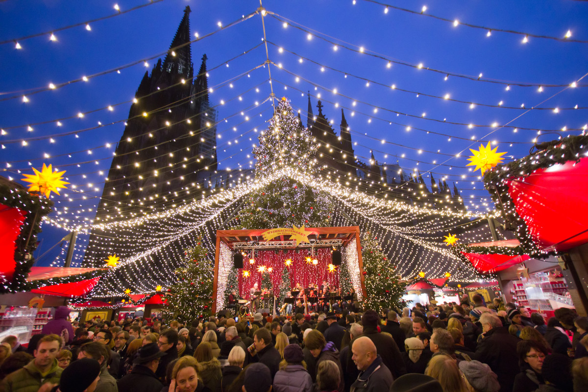 Christmas markets in Cologne, Germany. Image: VanderWolf Images / Shutterstock.com