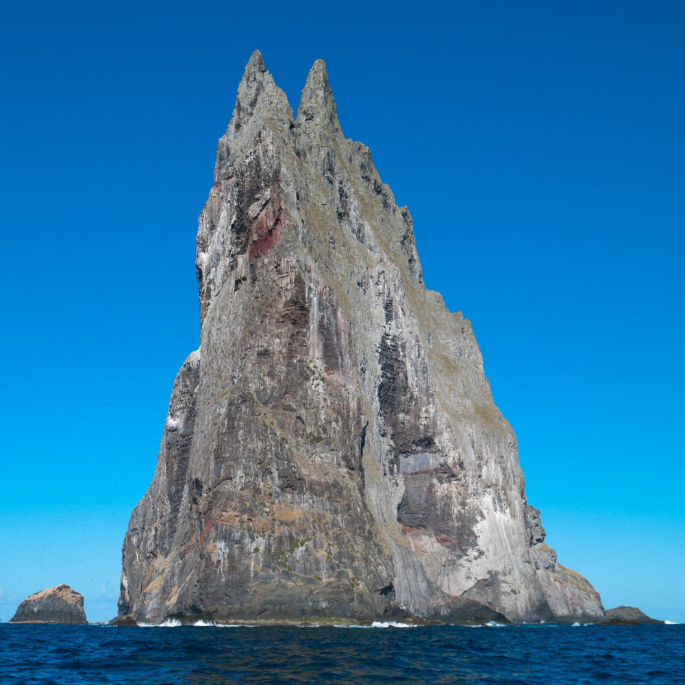 Ball's Pyramid, Lord Howe Island. Image: Ashley Whitworth