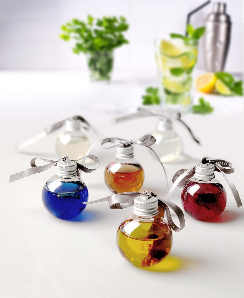 Gingle Bells Gin Christmas Baubles. Image: Supplied