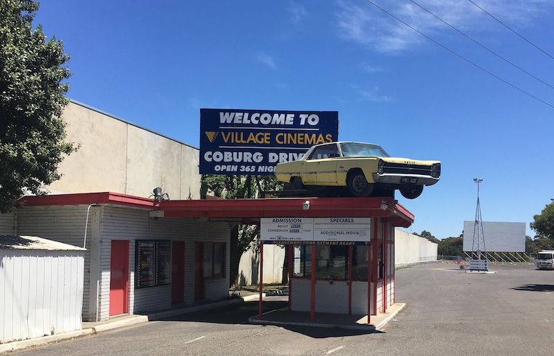 Coburg Drive-In. Photographed by Markos Hasiotis. Image supplied via Hunter and Bligh.