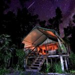 Jervis Bay's Luxury Tent. Image via Glamping Hub supplied