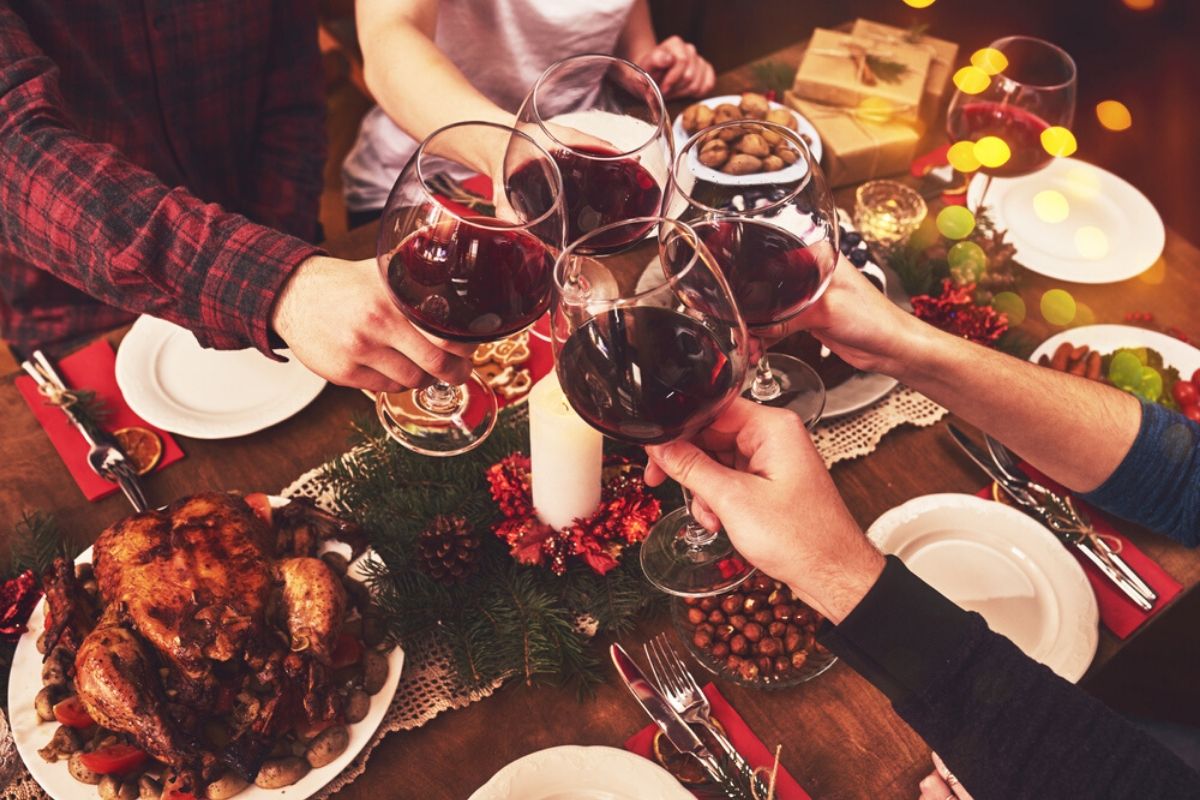 Christmas Wine. Photographed by Agave Studio. Image via Shutterstock