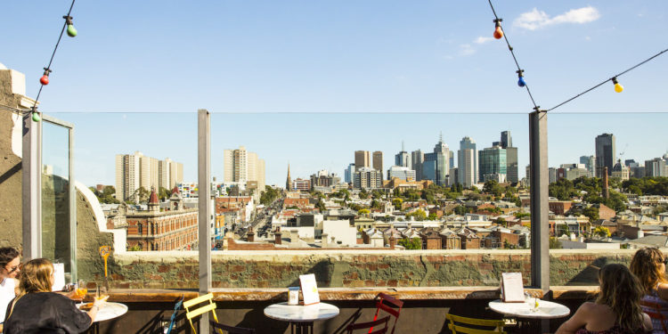 The 10 Best Rooftop Bars in Melbourne of 2021. Naked in the Sky, Melbourne. Photographed by Josie Withers. Image supplied via Visit Victoria.