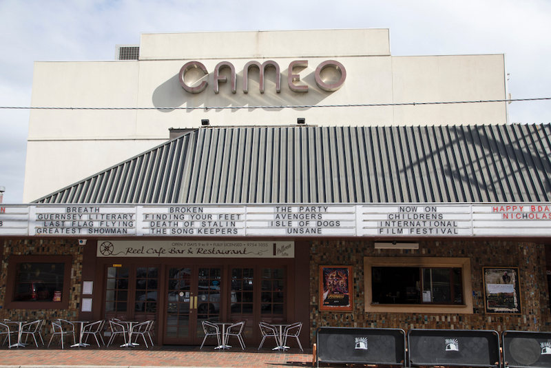 Cameo Cinemas. Photographed by Matt Leane. Image via Shuttershock.
