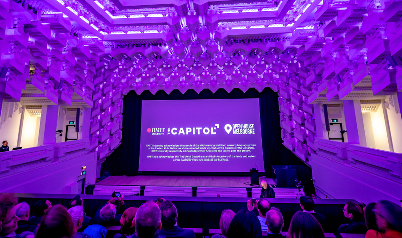 Capitol Theatre. Photographed by Alex Cimbal. Image via Shuttershock.