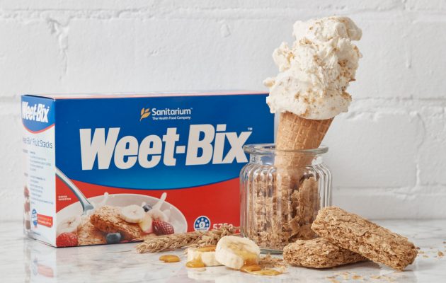 Weet Bix with Honey and Banana. Image: Supplied