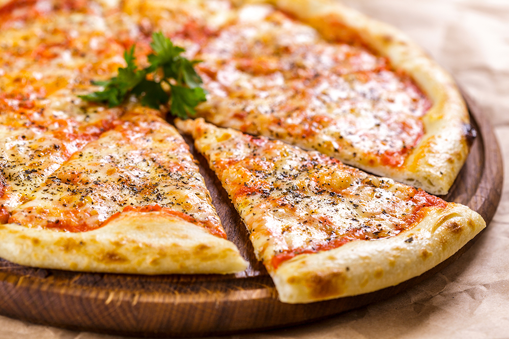 Margherita Pizza. Image via Shutterstock