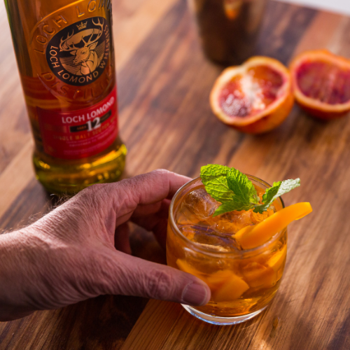 Whisky Peach Smash