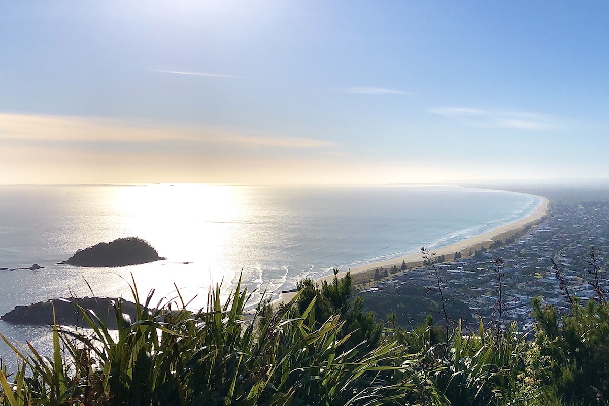 Mt. Maunganui. Photographed by Steph Stroud. Image supplied via Hunter and Bligh.