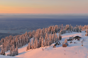 Grouse Mountain Vancouver Canada. Photographed by Lijuan Guo. Image via Shutterstock