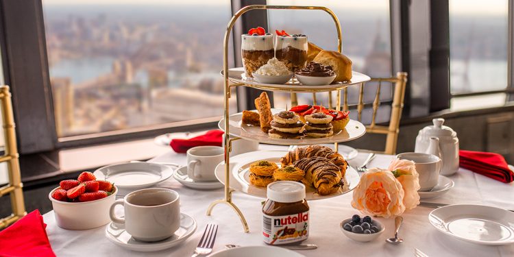 World Nutella Day Sky-High Tea at Sydney Tower Eye. Image supplied.