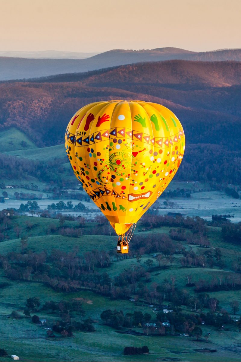 Yarra Valley hot air ballooning. Image: Shutterstock