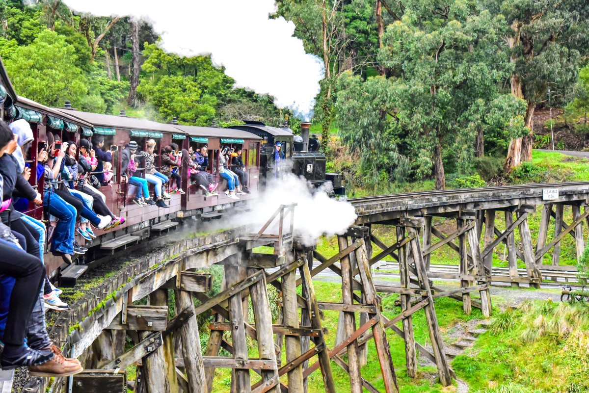 Puffing Billy Train, Yarra Valley. Image: Shutterstock