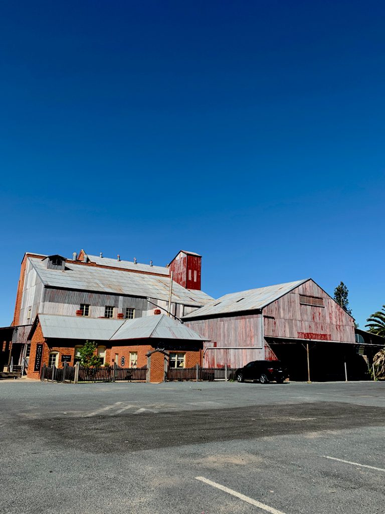 Corowa Whisky & Chocolate exterior. Image via Rebecca Cherote for Hunter and Bligh