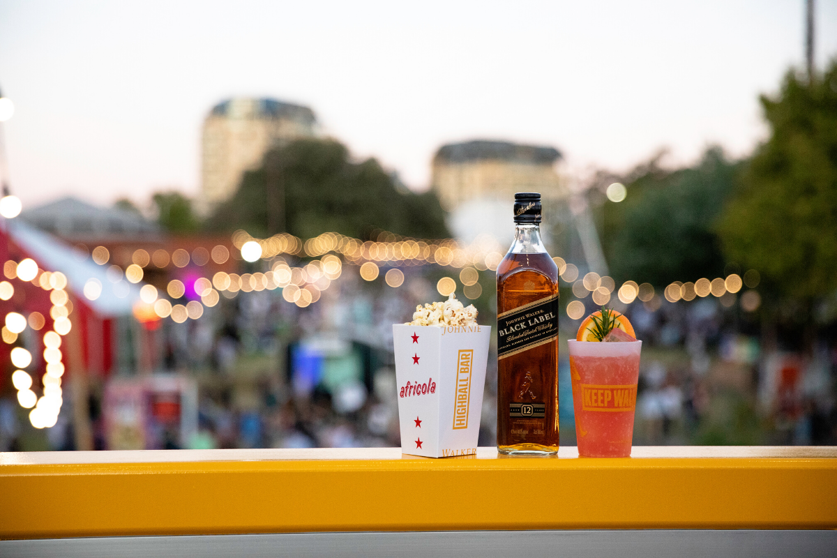 Johnnie Walker and Africola Adelaide Fringe Festival Pop Up. Image supplied