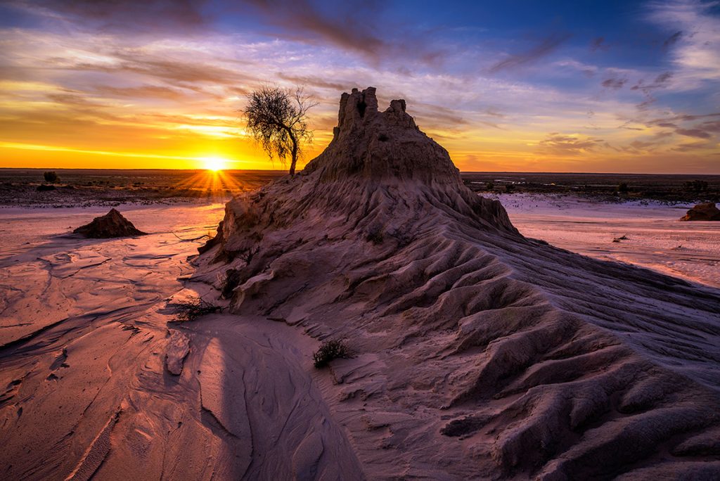 Mungo National Park, The Walls of China . Image via Nick Fox, purchased.