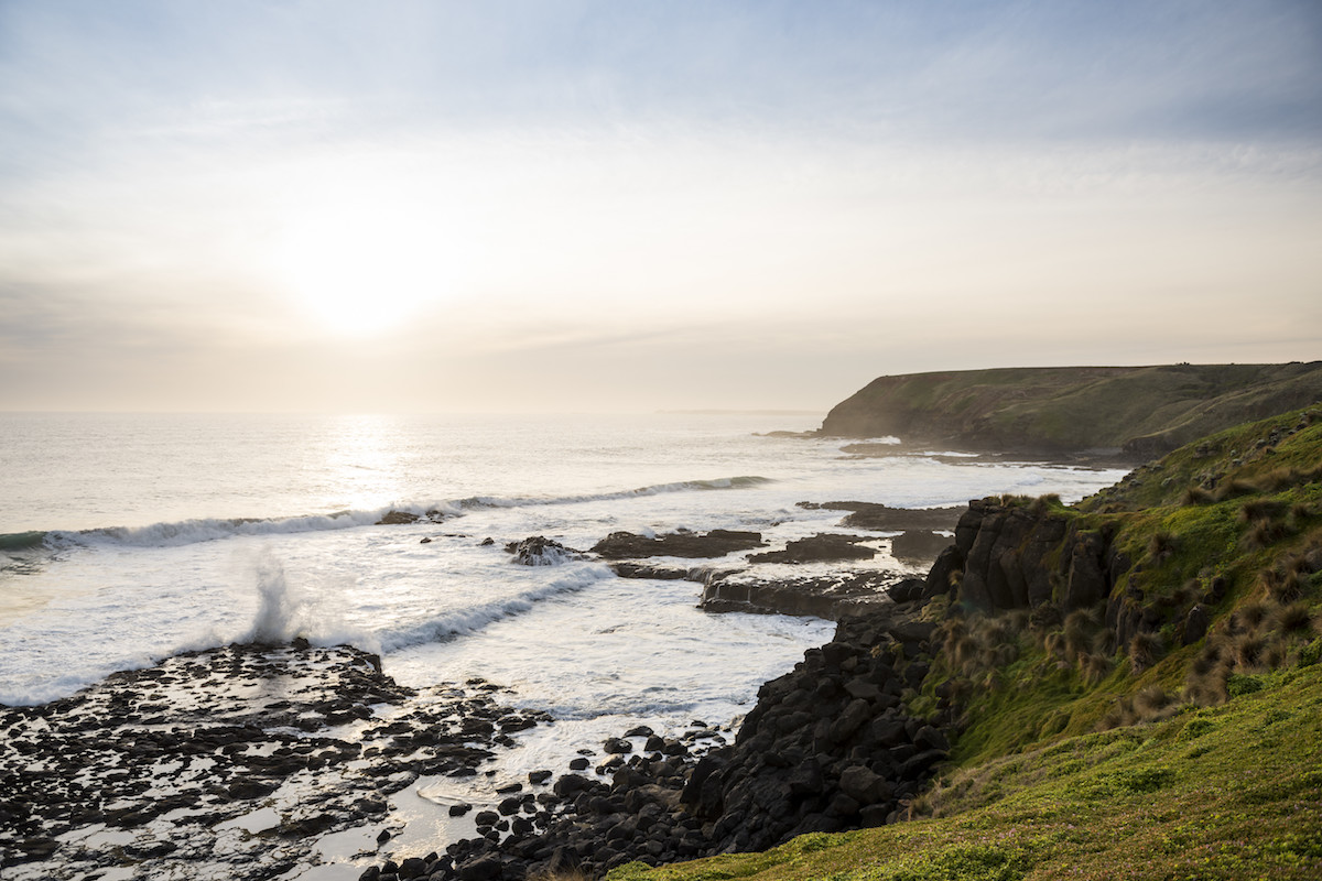 Pyramid Rock. Photographed by Robert Blackburn. Image supplied via Visit Victoria.