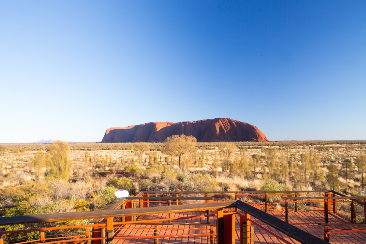 Top 9 Romantic Getaway Destinations around Australia of 2023. Uluru, Northern Territory. Photographed by FiledIMAGE. Image via Shutterstock.