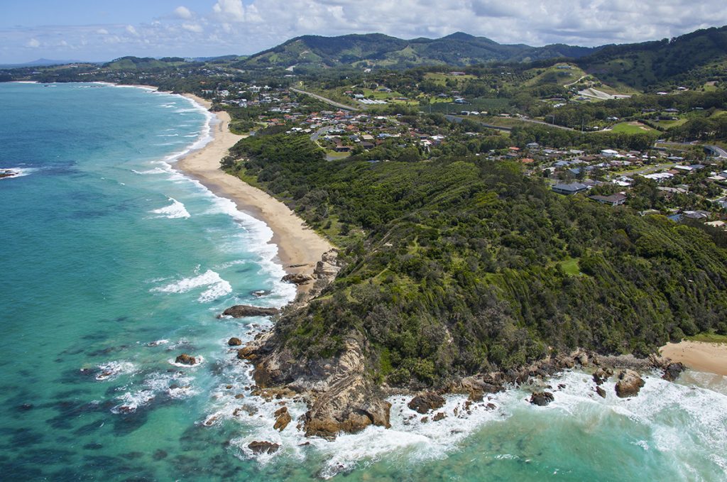 Sapphire Beach, Coffs Harbour. Image via Destination NSW.