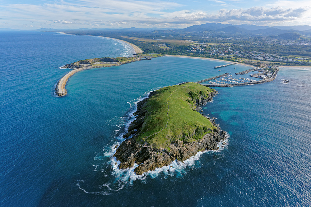 Muttonbird Island, Coffs Harbour NSW. Image purchased. 