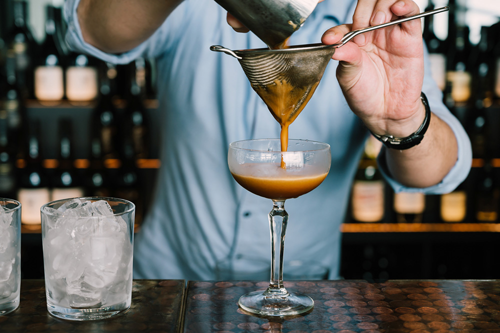 Puza Bar, Melbourne. The Elephant Espresso Martini. Image Supplied. 