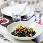 Raphael's Squid Ink Spaghetti