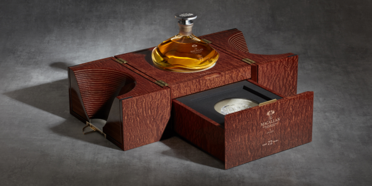 The Macallan 72 Years Old in Lalique. Image supplied