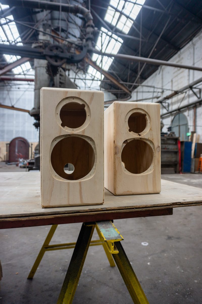 The Speaker Project construction. Image supplied