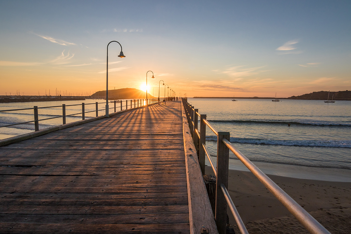 Coffs Harbour Jetty. Image purchased.