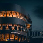 Mercedes Benz Museum in Stuttgart. Image via Unsplash.