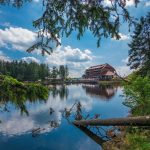 Mummelsee lake in the Black Forest