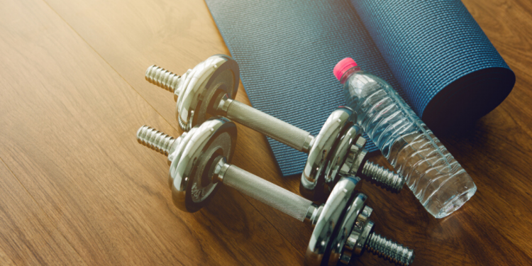 Exercise at Home. Photographed by Anem Style. Image via Shutterstock