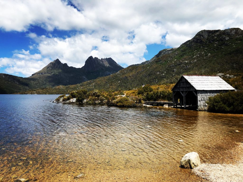 View on a hike in Tasmania