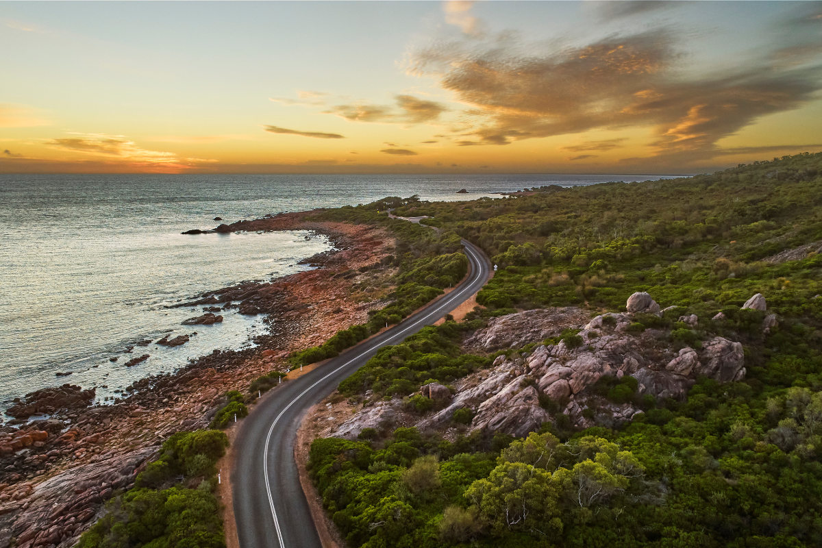 Point Picquet, near Dunsborough. Photographed by Frances Andrijich. Image via Tourism Western Australia.