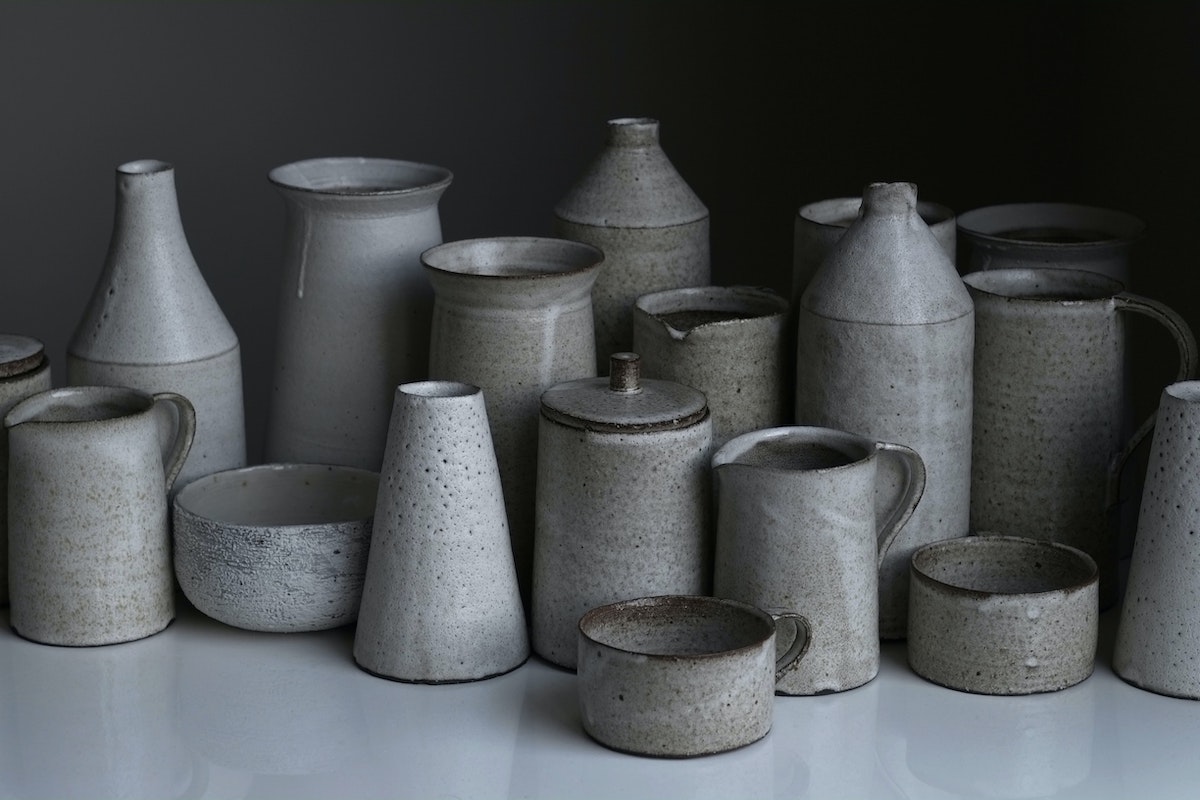 Pottery and Ceramics. Photographed by Tom Crew. Image via Unsplash