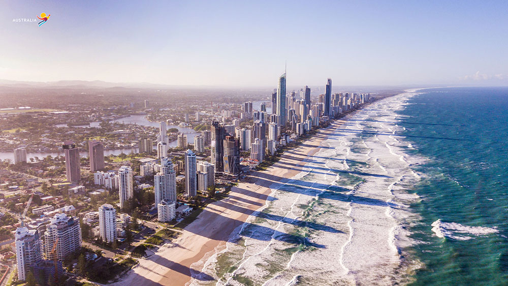 QLD, Gold Coast. Image via Tourism Australia