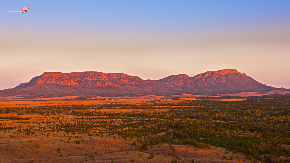 SA, Flinders Ranges. Image via Tourism Australia