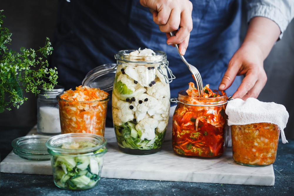 Fermenting vegetables. Image: Supplied