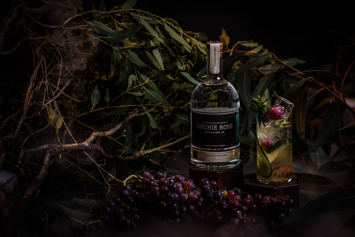 Archie Rose Distilling Co. Hunter Valley Shiraz Spirit. Image supplied