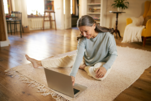 Beginners Guide 8 Tips to Start a Yoga Practice At Home. Photographed by shurkin_son. Image via Shutterstock.