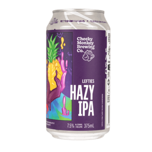 <strong>Cheeky Monkey Brewing Co.</strong> Lefties Hazy IPA