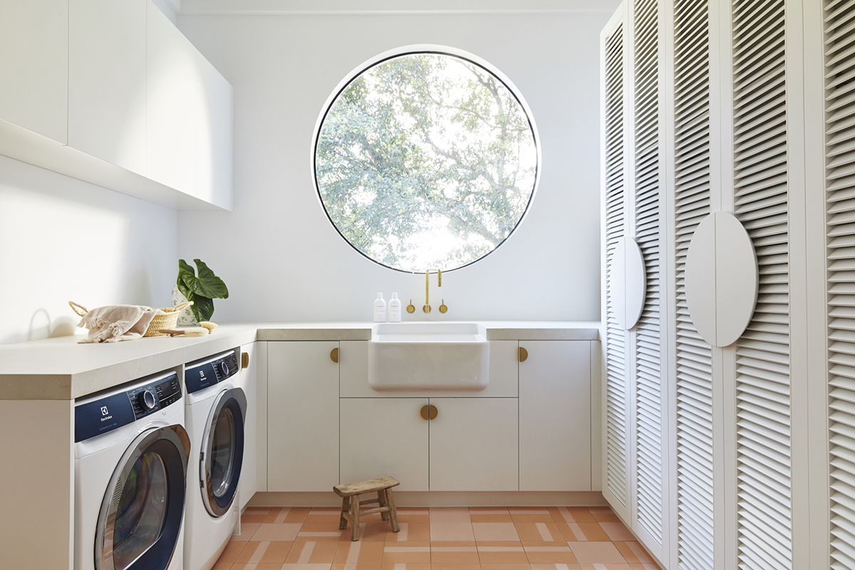 House 10 Laundry. Three Birds Renovations. Image supplied