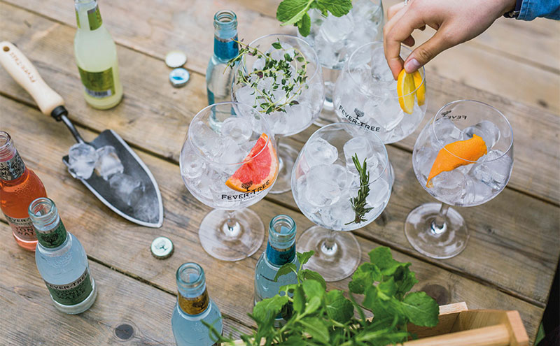 Fever Tree Gin & Tonics. Image: Supplied