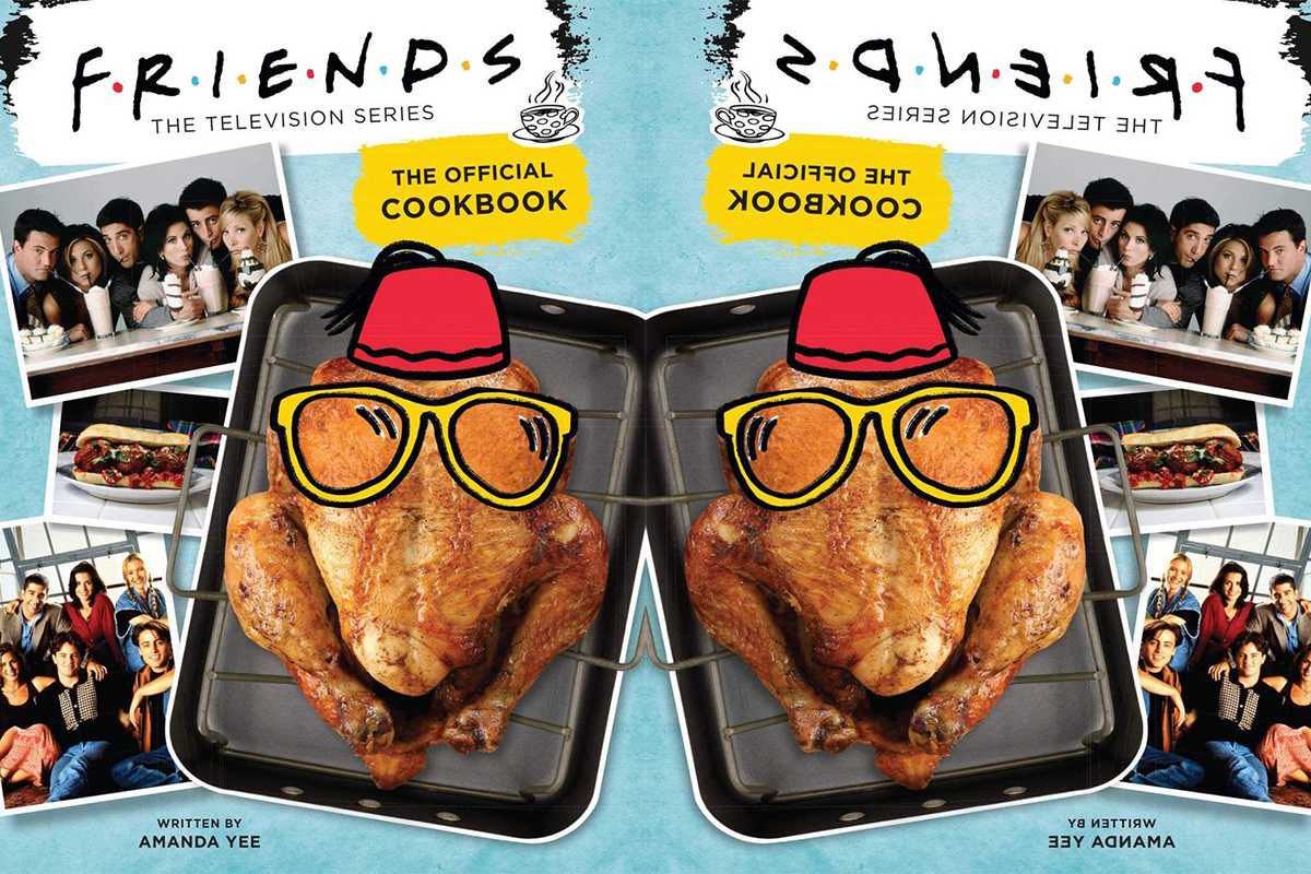Friends: Offical Cookbook. Image via Booktopia.