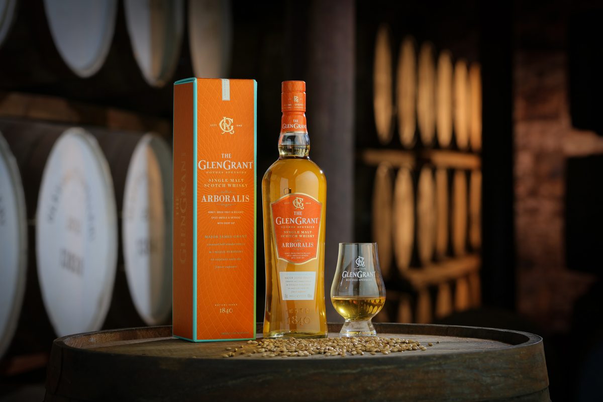 The Glen Grant Arboralis Single Malt Scotch Whisky. Image: Supplied
