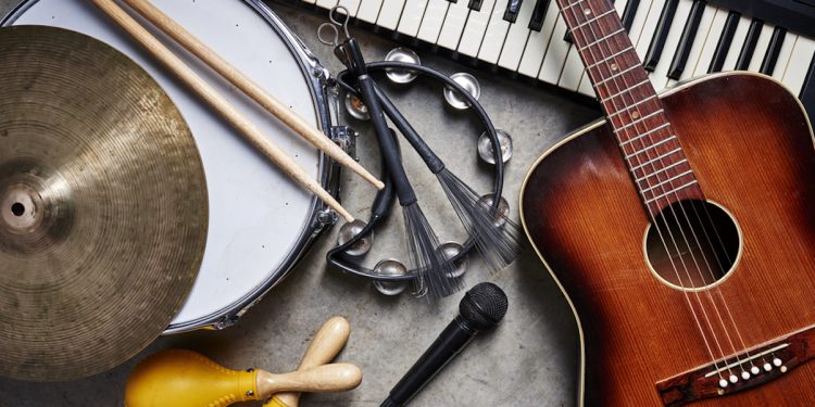 Musical Instruments. Photographed by Brian Goodman. Image via Shutterstock