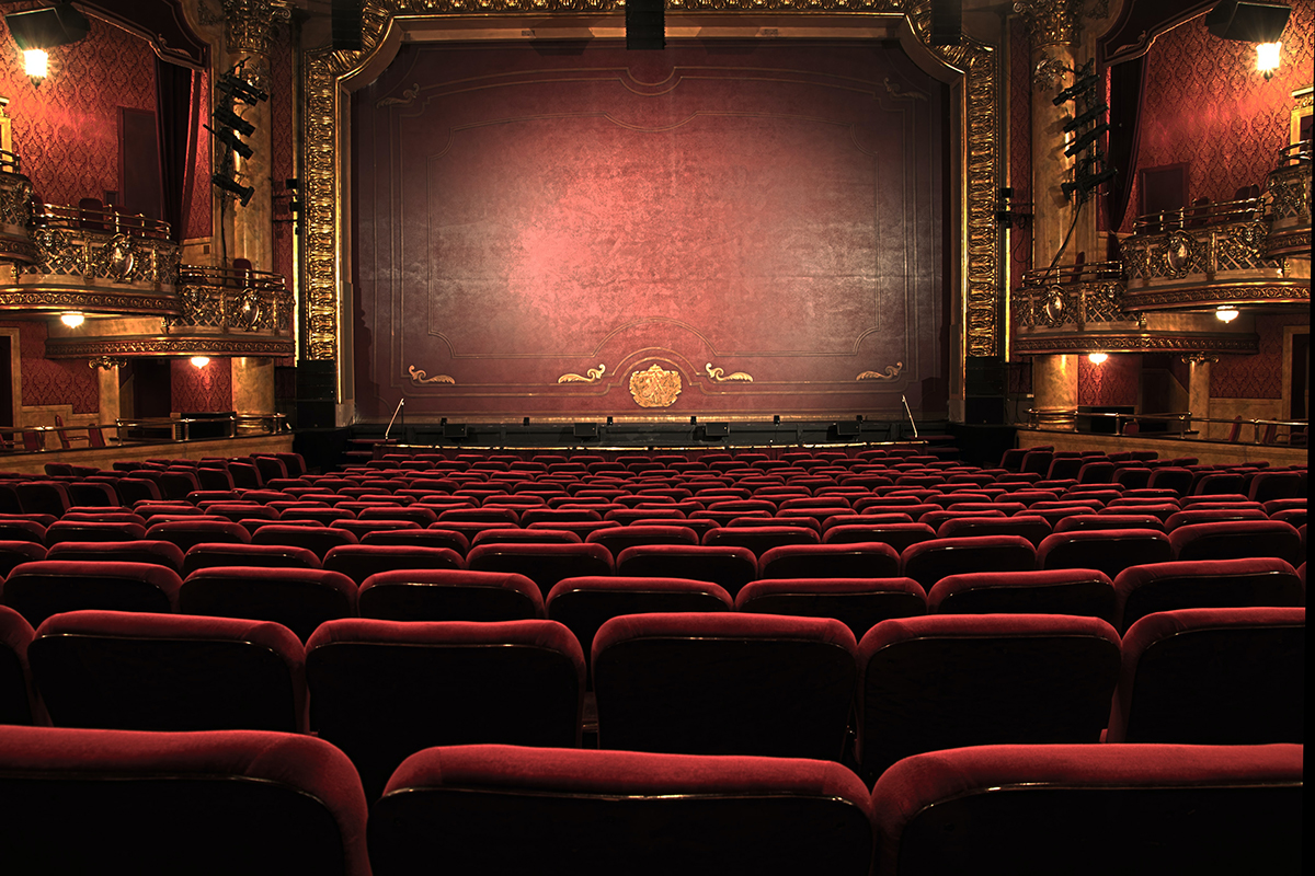 Empty Theatre. Photographed by Peter Lewicki. Image via Unsplash